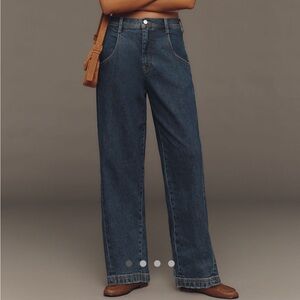 Pilcro Slouchy High-Rise Tapered Jeans
